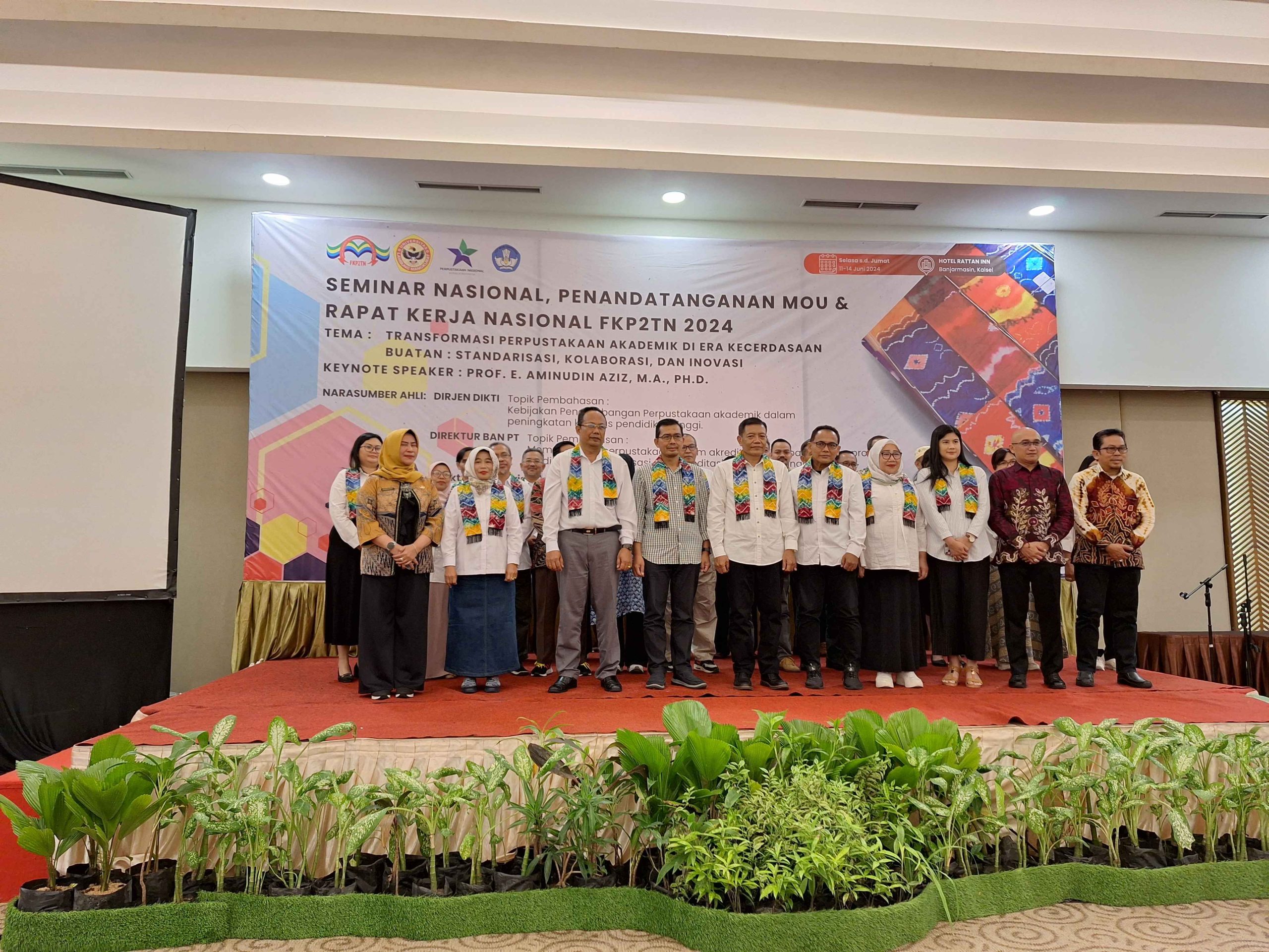 Hadirnya Perpustakaan IAIN Kediri di dalam Kepengurusan Forum Komunikasi Perpustakaan Perguruan Tinggi Negeri (FKP2TN)